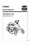 New Holland 1130, 830 Service Manual