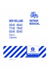New Holland 5640, 6640, 7740, 784, 8240, 8340 Service Manual