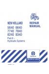 New Holland 5640, 6640, 7740, 7840, 8240, 8340 Service Manual