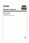 New Holland LT11, LT8 Operator`s Manual