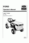 New Holland 12 Operator`s Manual