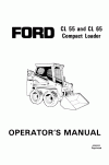 New Holland 55, CL65 Operator`s Manual