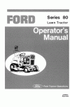 New Holland 802 Operator`s Manual