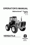 New Holland 276 Operator`s Manual