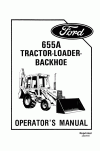 New Holland 655A Operator`s Manual