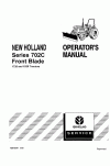 New Holland 1720, 1920, 702C Operator`s Manual