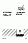 New Holland 2120, 3415, 702C Operator`s Manual
