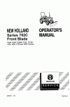 New Holland 1530, 1725, 1925, TC25, TC29, TC29D, TC33, TC33D Operator`s Manual