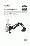 New Holland 445, 445A, 545, 545A, 764 Operator`s Manual