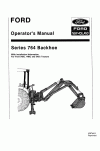 New Holland 345, 445, 545C, 764 Operator`s Manual