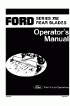 New Holland 782 Operator`s Manual