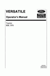 New Holland 936, 976 Operator`s Manual