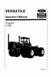New Holland 1156V Operator`s Manual