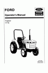 New Holland 1715 Operator`s Manual