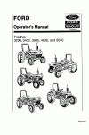New Holland 3230, 3430, 3930, 4630, 5030 Operator`s Manual