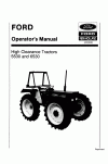 New Holland 5530, 6530 Operator`s Manual