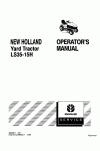 New Holland LS35 Operator`s Manual