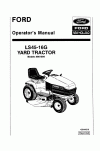 New Holland LS45 Operator`s Manual