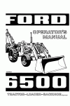 New Holland 6500 Operator`s Manual