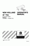 New Holland 36 Operator`s Manual