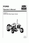 New Holland 58 Operator`s Manual