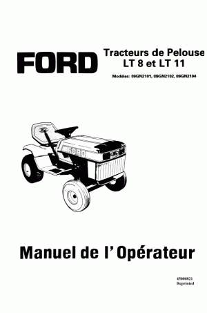 New Holland 09GN2101, 09GN2102, 09GN2104 Operator`s Manual