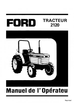 New Holland 2120 Operator`s Manual