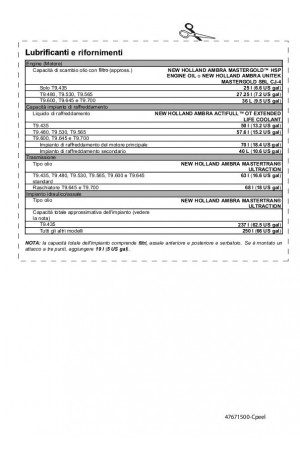 New Holland T9.435, T9.480, T9.530, T9.565, T9.600, T9.645, T9.700 Operator`s Manual