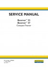 New Holland Boomer 33, Boomer 37 Service Manual
