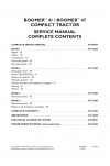 New Holland Boomer 41, Boomer 47 Service Manual
