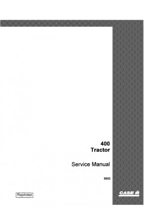 Case 400, 441 Service Manual