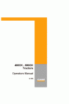 Case 480CK, 580CK Operator`s Manual