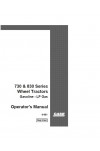Case IH 730, 830 Operator`s Manual