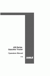 Case IH 430 Operator`s Manual