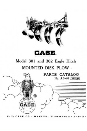 Case IH 301, 302, 302MTEA Parts Catalog