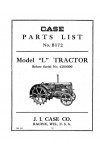 Case IH L Parts Catalog