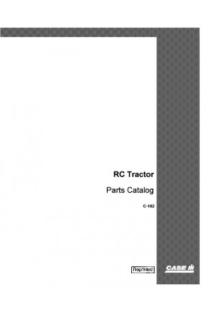 Case IH RC Parts Catalog