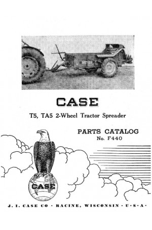 Case IH T5, TA5 Parts Catalog