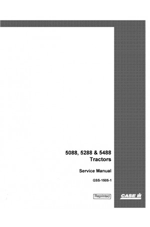 Case IH 5088, 5488 Service Manual