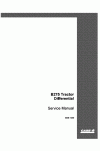 Case IH B-275, B-414, B-434, B275, B414, B434 Service Manual