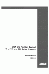 Case IH 404, 504, 606 Service Manual