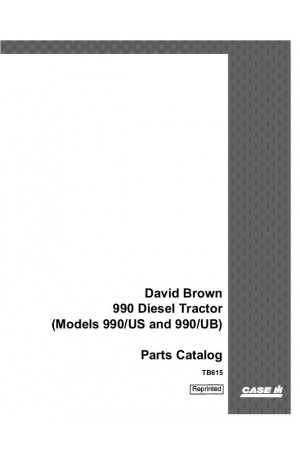 Case IH 990 Parts Catalog