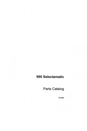 Case IH 990 Parts Catalog