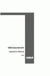 Case IH 3800 Operator`s Manual