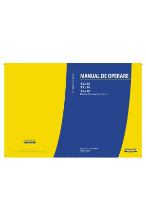 New Holland T5.100, T5.110, T5.120 Operator`s Manual