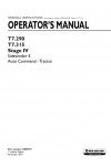 New Holland T7.290, T7.315 Operator`s Manual