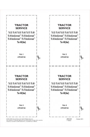New Holland T6.125, T6.145, T6.155, T6.165, T6.175, T6.180 Service Manual