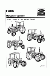 New Holland 3430, 3930, 4130, 4630, 5030 Operator`s Manual