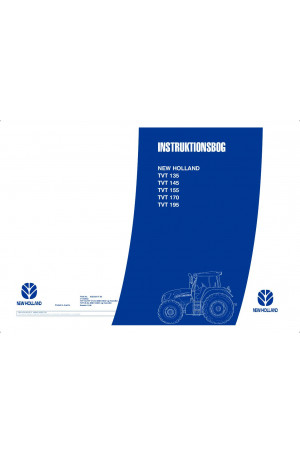 New Holland TVT135, TVT145, TVT155, TVT170, TVT195 Operator`s Manual