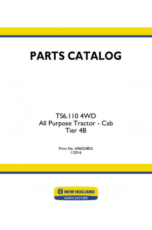 New Holland TS6.110 Parts Catalog